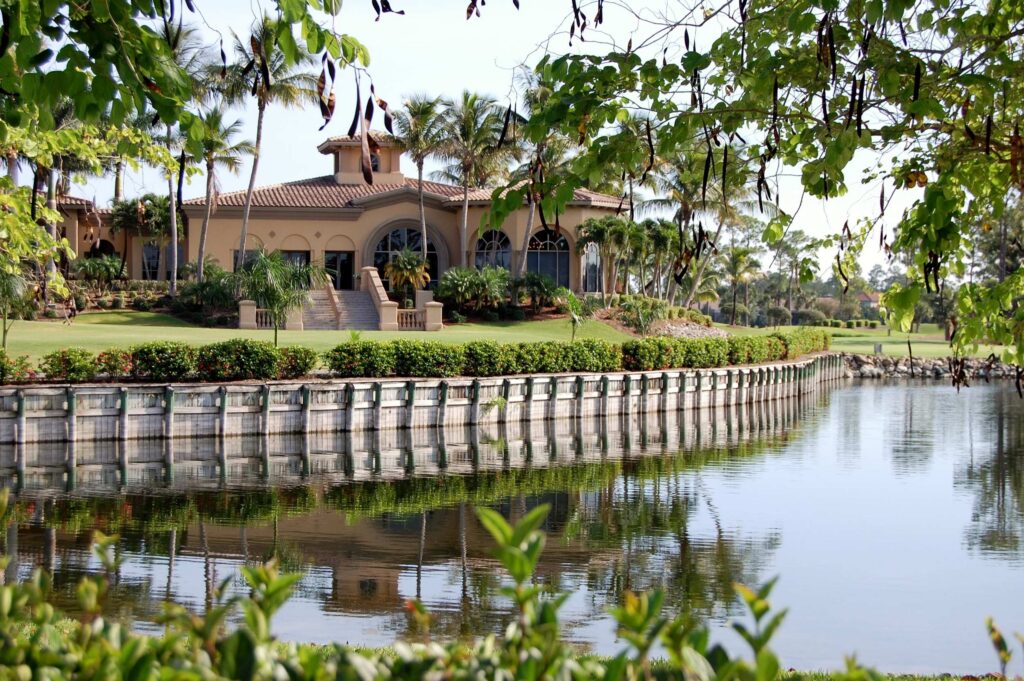 Elegant single-family home exterior in Lakoya neighborhood with Mediterranean architecture, lush landscaping, and driveway, photorealistic 8K, soft natural light
